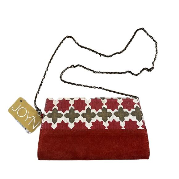 NWT JOYN Crossbody Clutch Purse W/Detachable Chain Strap - Picture 3 of 12